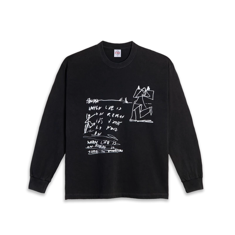 POLAR SKATE CO. TEE LS ON REPEAT