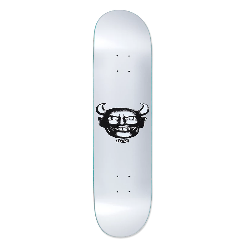POLAR SKATE CO DECK NICK BOSERIO SILVER DEVIL - Tôpette Skateboards & Lifestyle