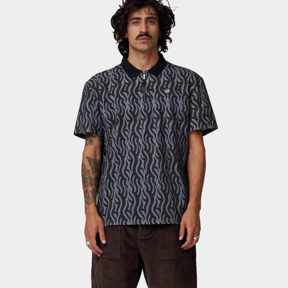 SANTA CRUZ FLECK POLO DRESSEN TRIBAL - Tôpette Skateboards & Lifestyle