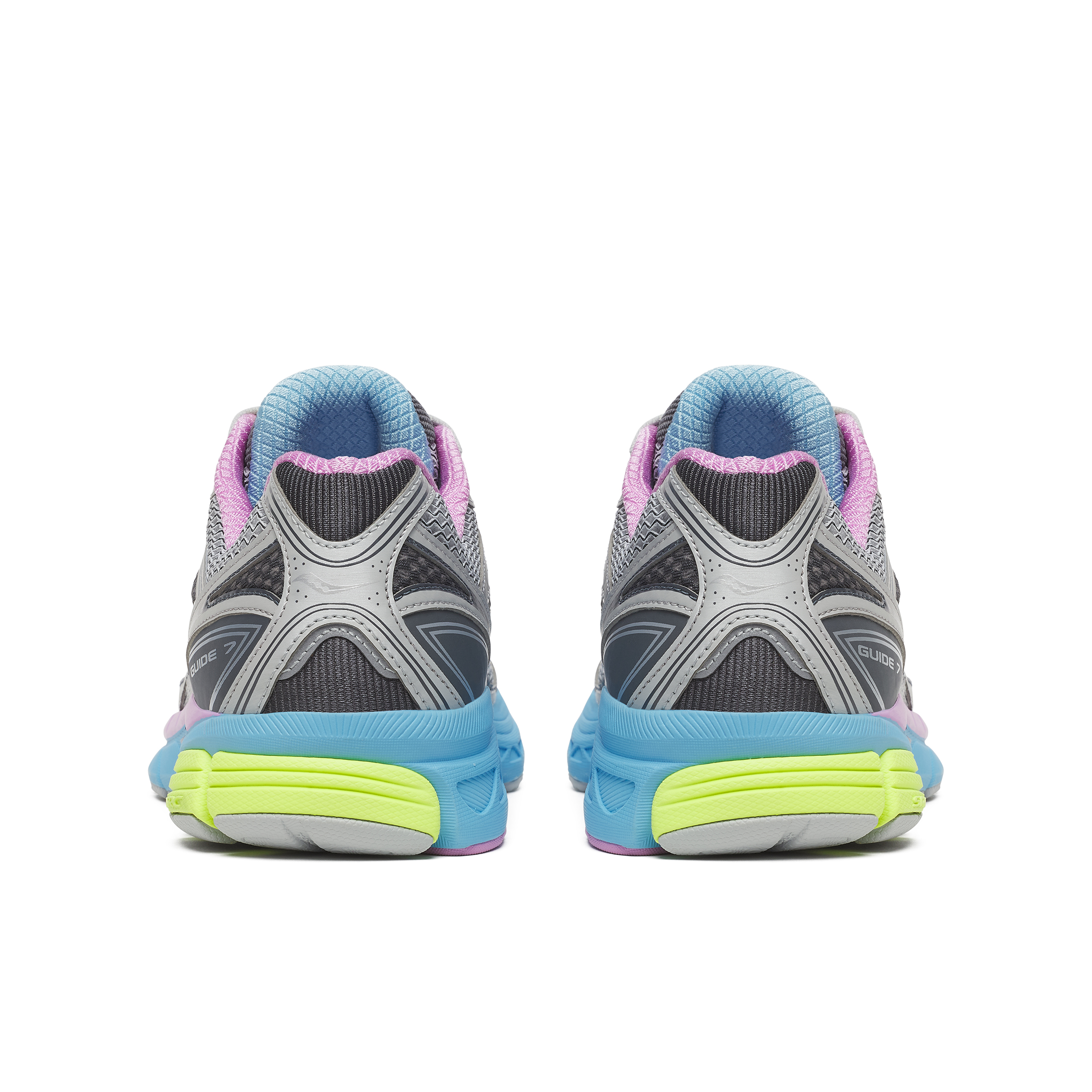 SAUCONY PROGRID GUIDE 7 GREY/AQUA - Tôpette Skateboards & Lifestyle