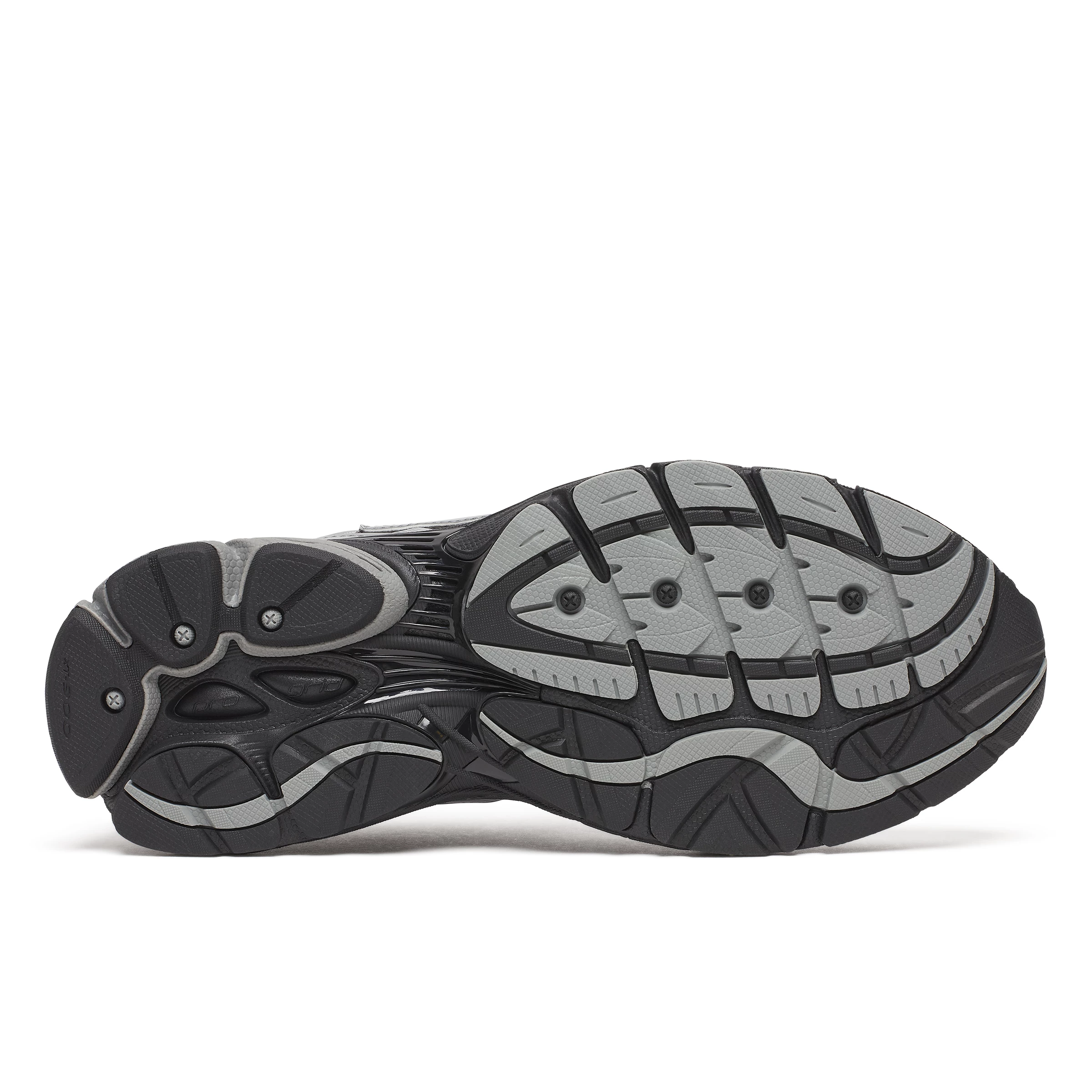 SAUCONY PROGRID OMNI 9 BLACK SILVER - Tôpette Skateboards & Lifestyle