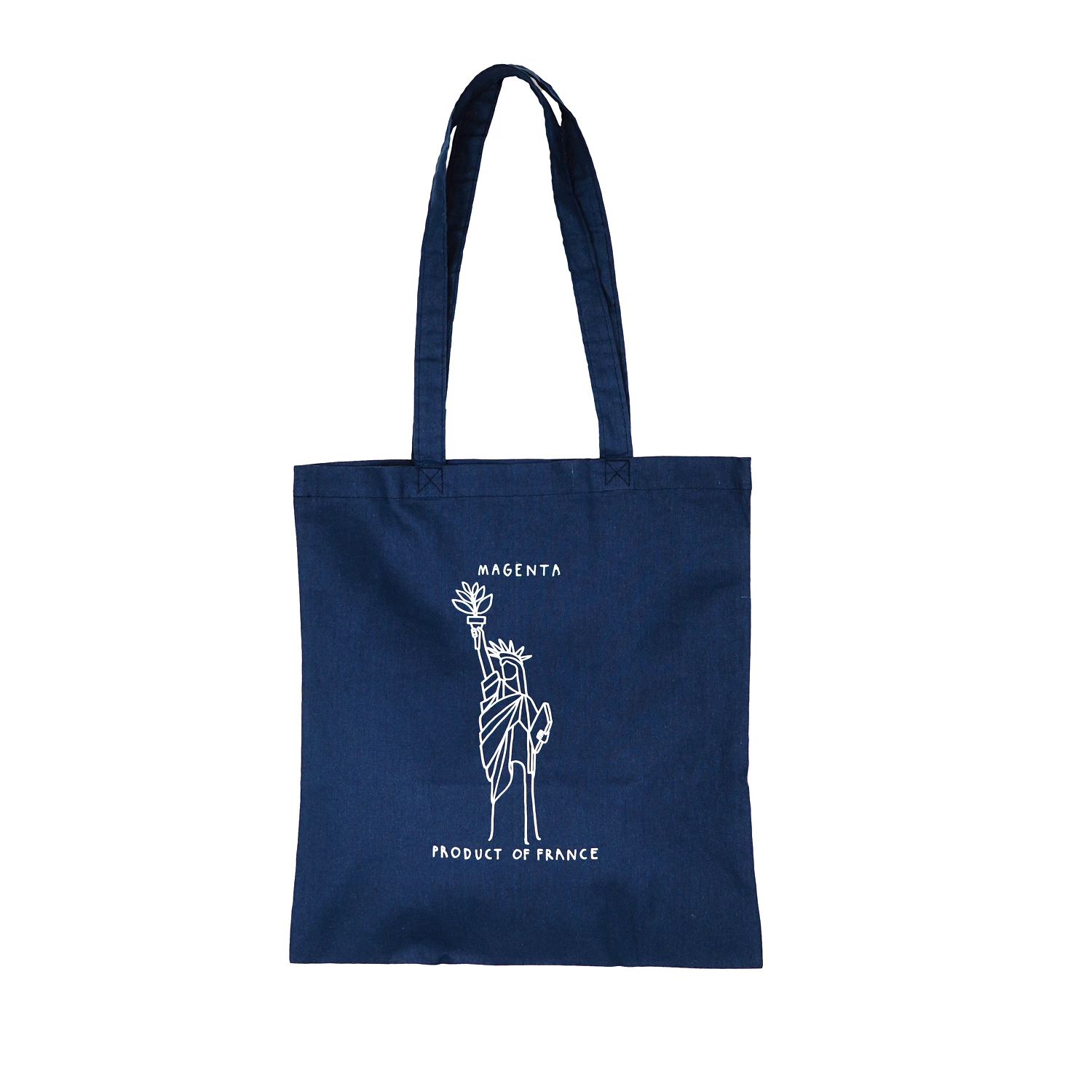 MAGENTA LE GIFT TOTE BAG DEEP BLUE - Tôpette Skateboards & Lifestyle