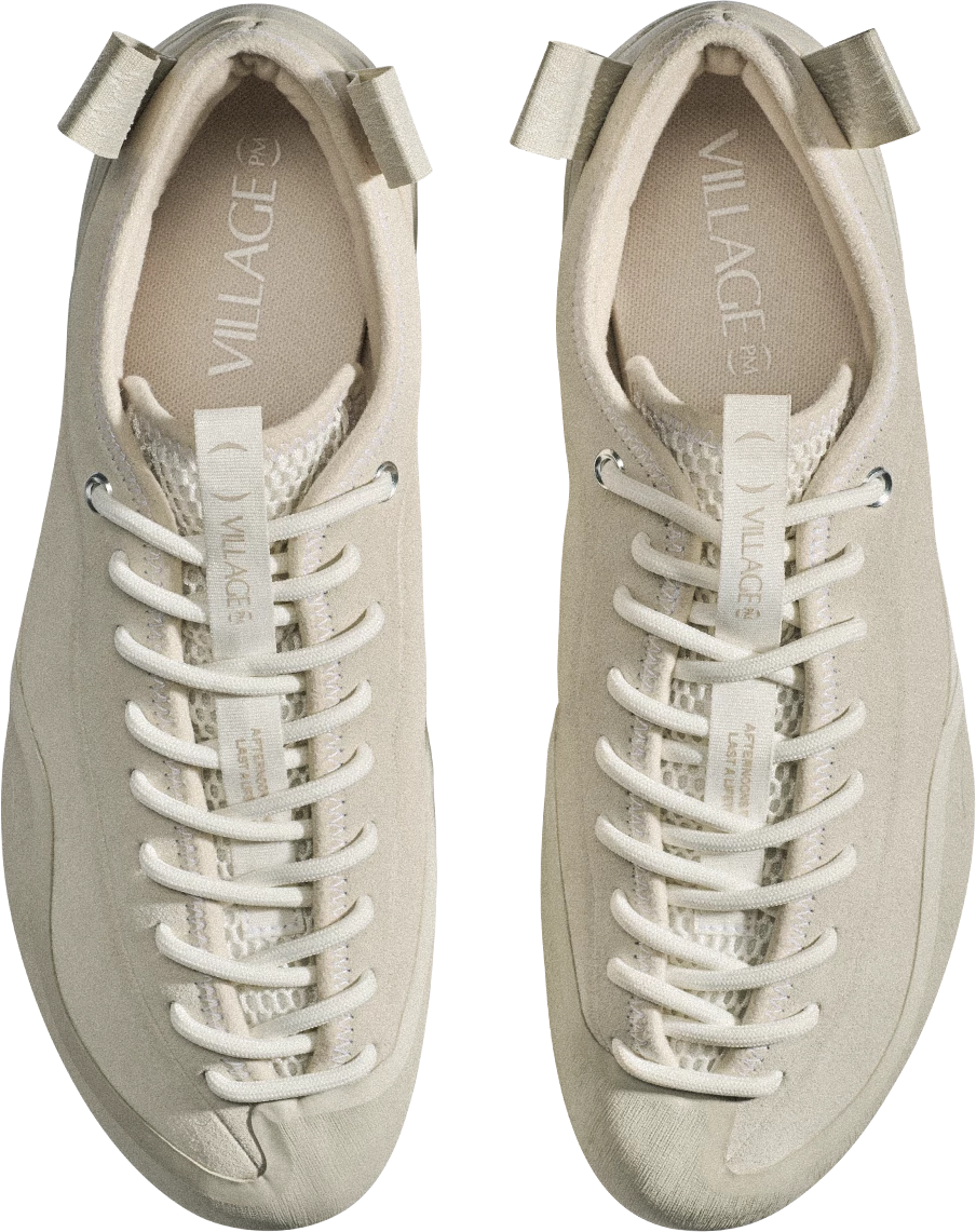 VILLAGE PM 1.00 PM CREAM SUEDE - Tôpette Skateboards & Lifestyle