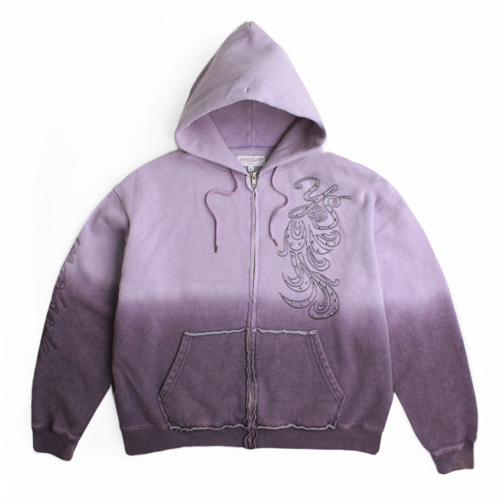 YARDSALE OMBRE HOOD PURPLE - Tôpette Skateboards & Lifestyle